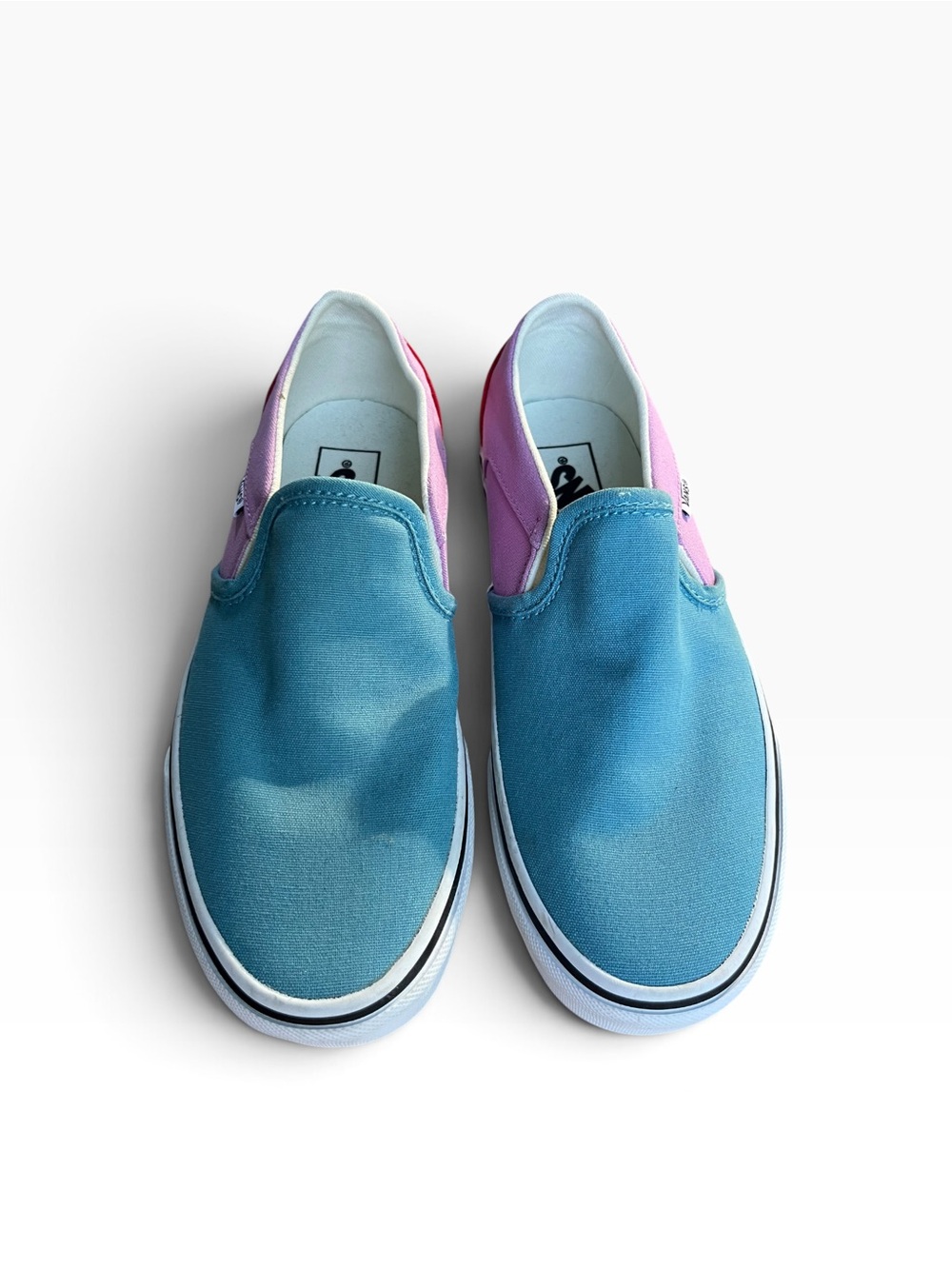 NWOT Women’s Vans Asher Slip-On Colorblock Sneaker